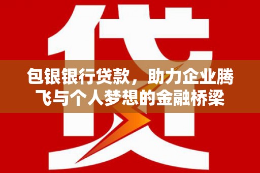 全国包银银行贷款，助力企业腾飞与个人梦想的金融桥梁