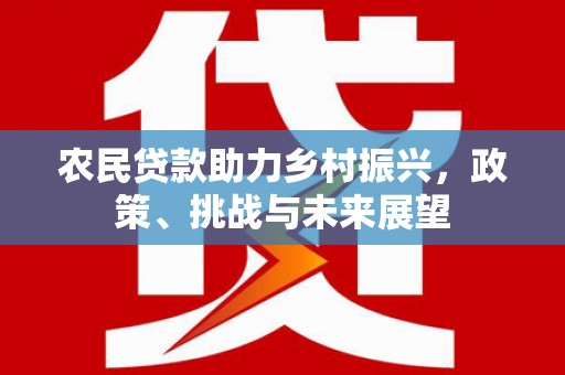 全国农民贷款助力乡村振兴，政策、挑战与未来展望