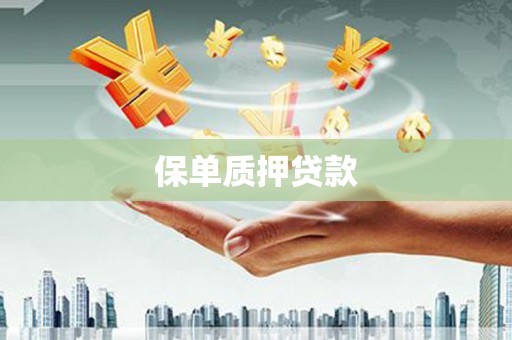 全国保单质押贷款