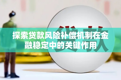 全国探索贷款风险补偿机制在金融稳定中的关键作用